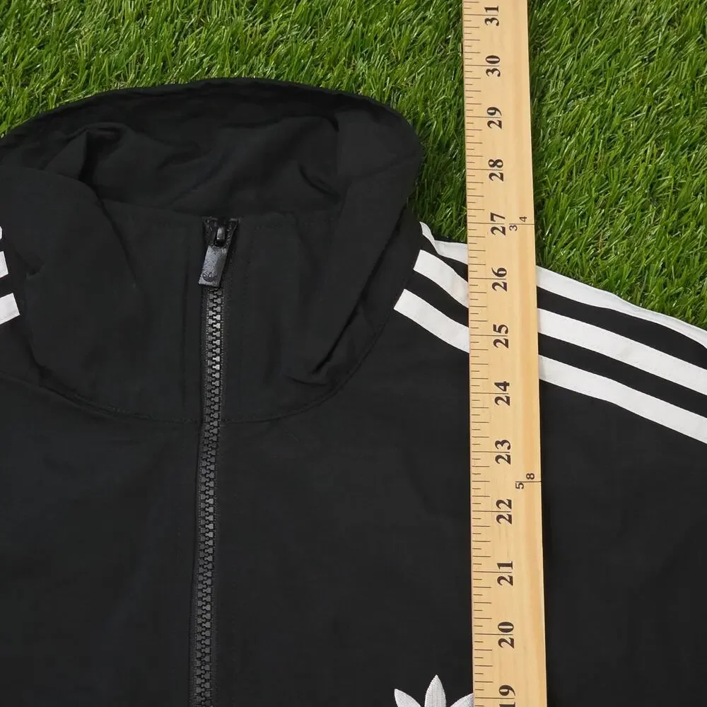 adidas Adicolor Woven Firebird Men's Size Medium Track Top Jacket IT2491 Black
